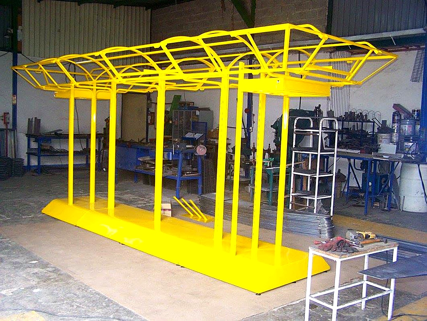 Estructura metálica de gran formato